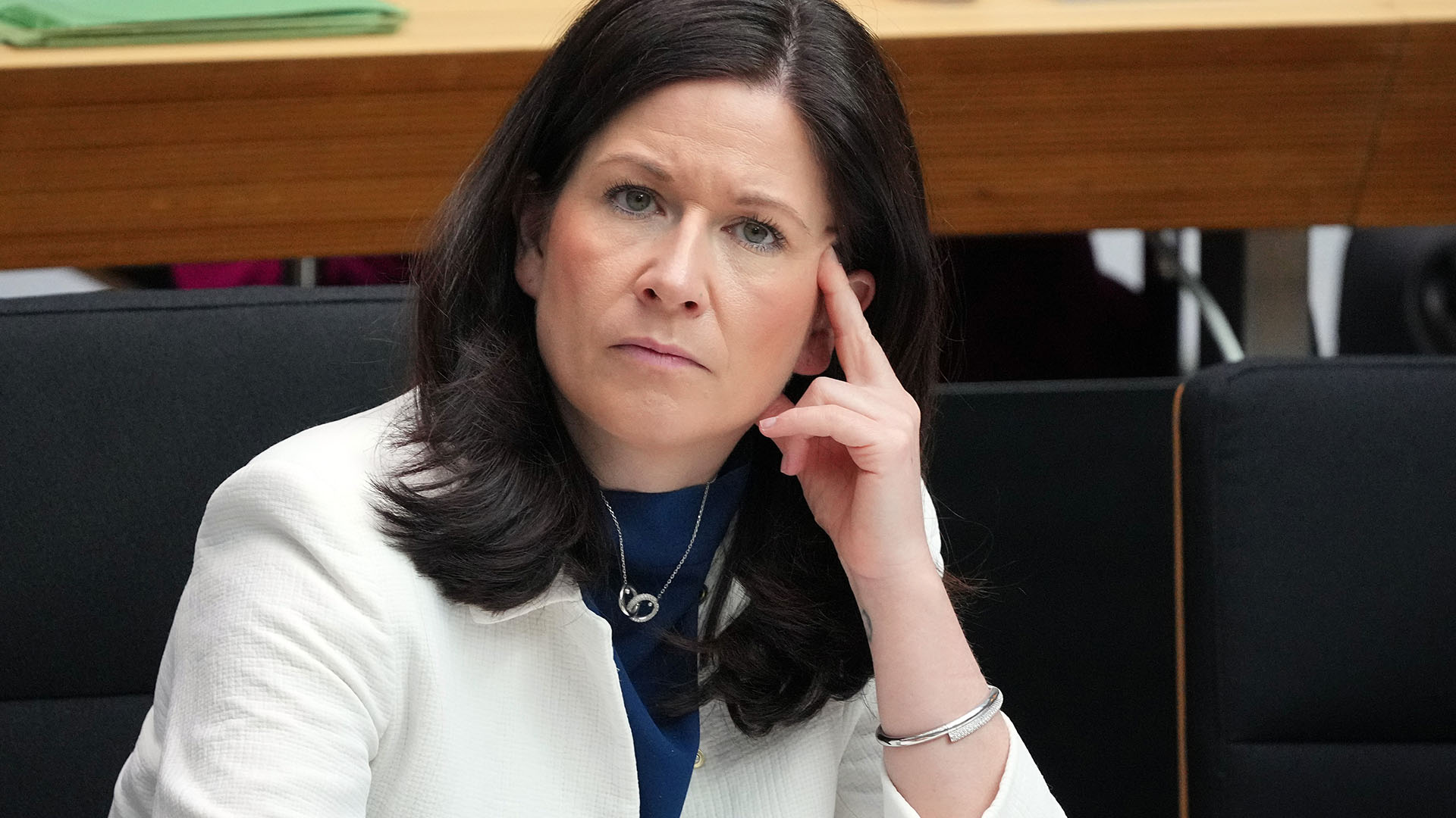 Archivbild: Katharina Günther-Wünsch (CDU), Senatorin für Bildung, Jugend und Familie. (Quelle: dpa/Stache)