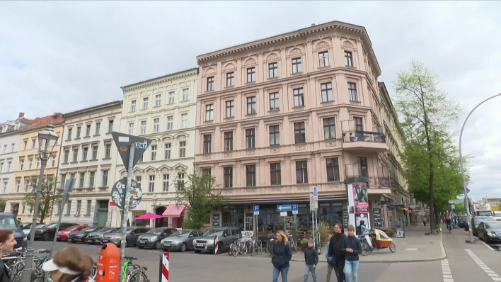 Eckhaus in der Berlin-Kreuzberg 61, Berlin, 2024