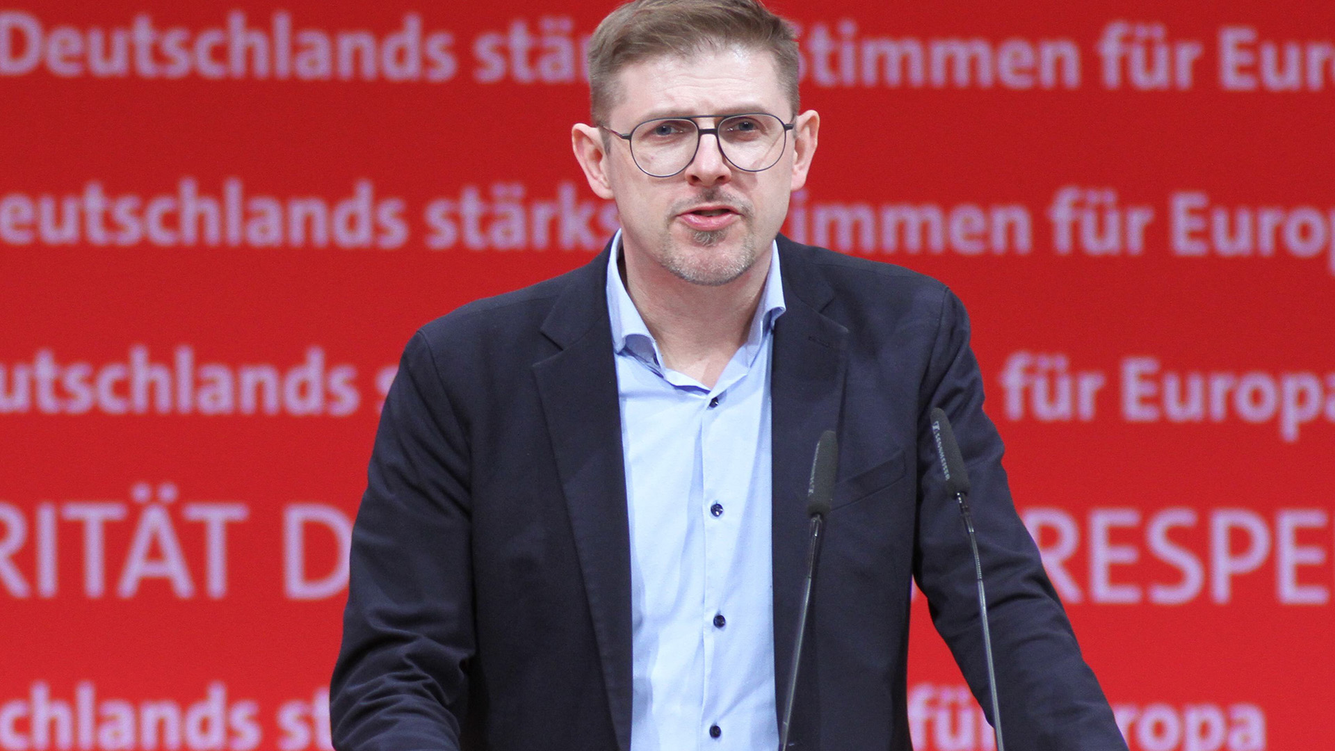 Archivbild: Europaparteitag der SPD: Matthias Ecke. (Quelle: dpa/dts)