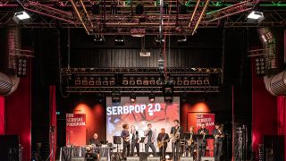 Sorbisches rbb Konzertevent SERBPOP 2.0: Liveband TOTAL auf der Bühne im Gladhouse CB