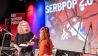Sorbisches rbb Konzertevent SERBPOP 2.0: Moderatorin Diana Schuster im Gespräch mit Sängerin des Vokalensembles "Studnja"