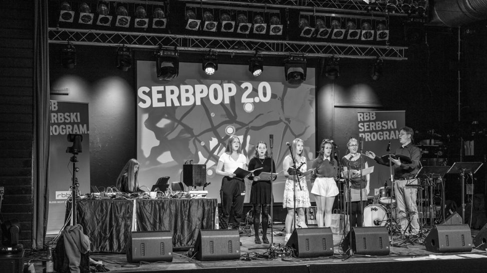 Sorbisches rbb Konzertevent SERBPOP 2.0: Niedersorbisches Volkalensemble "Studnja", Ltr. Gerald Schön