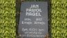Grabstein des sorbischen Komponisten Jan Paul Nagel in Lohsa, Foto: Julian Nitzsche