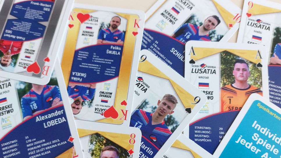 Europeada Skatkarten der sorbischen Mannschaft