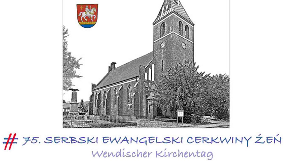 Logo 75. Wendischer evangelischer Kirchentag (Quelle: EKBO)