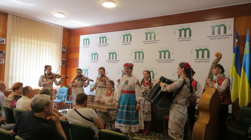 Unterwegs in Transkarpatien: Konzert zum Tag der Journalisten (Quelle: Martina Gollasch)
