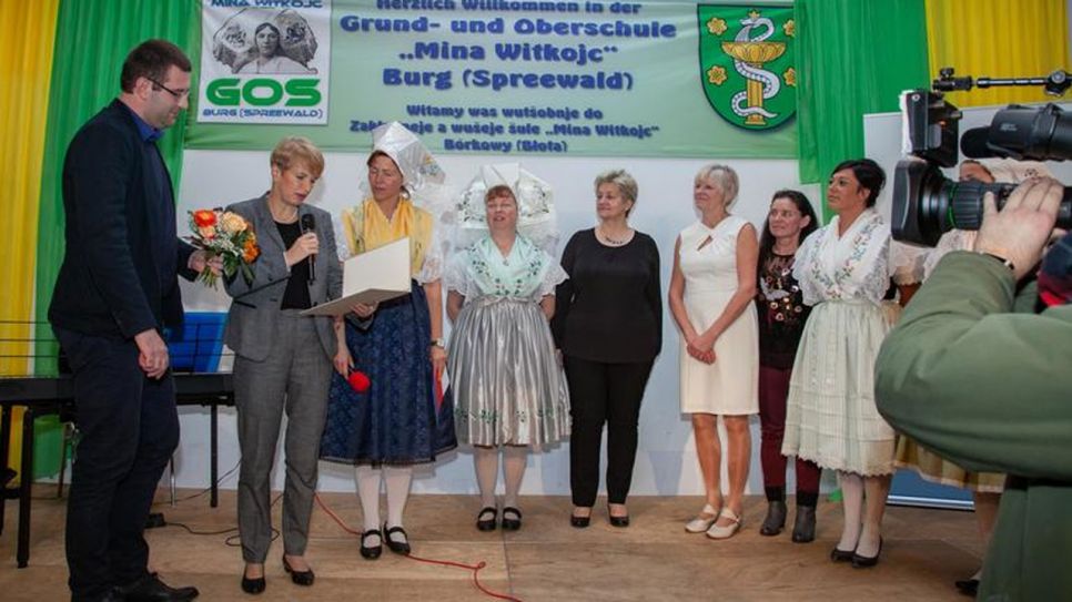 Verleihung des Mina Witkojc Preises in Burg (Quelle: Peter Becker)