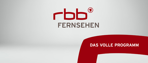 Das neue Logo mit dem Claim des rbb Fernsehen (Bild: rbb)