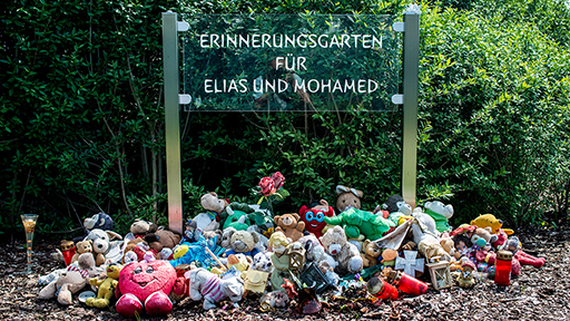 Erinnerungsgarten für Elias und Mohamed (Bild: rbb/Klaus Dieter Freiberg)