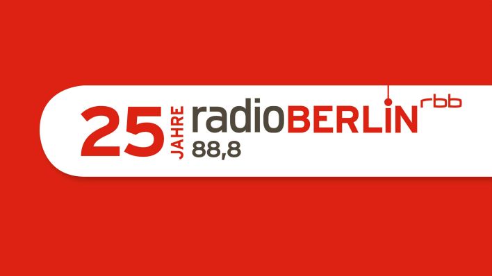 Logo 25 Jahre radioBerlin 88,8
