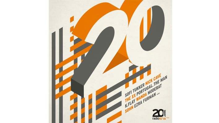 Cover der Radioeins-CD 20 Jahre
