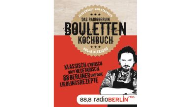 Cover vom radioBerlin Bouletten Kochbuch