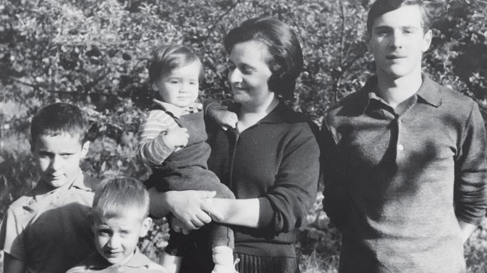 Familie Brasch (v. li. n. re.): Klaus, Peter, Marion, Gerda und Thomas Brasch