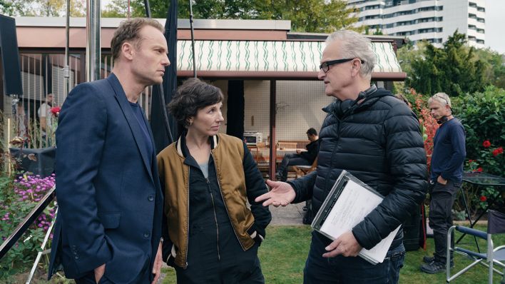 Seit dem 9. Oktober 2018 laufen die Dreharbeiten für den neuen Berliner "Tatort: Der gute Weg" (Bild: rbb/Stefan Erhard).