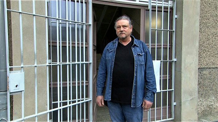 Thomas Hannemann im Gefängnis Hohenchönhausen | Bild: rbb/Haase Filmproduktion