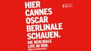 Die Berlinale live im rbb (Bild: rbb)
