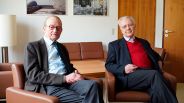 Manfred Stolpe (re.) und Hans Otto Bräutigam | rbb/Michael Günther