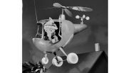 Das Sandmännchen steuert den ersten Hubschrauber. (1961) | rbb/DRA/Waltraut Denger