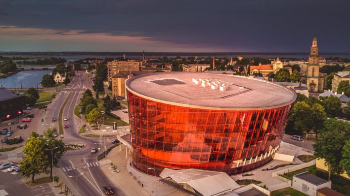 Konzerthalle "Great Amber" in Liepāja, Lettland (Bild: Kārlis Volkovskis)