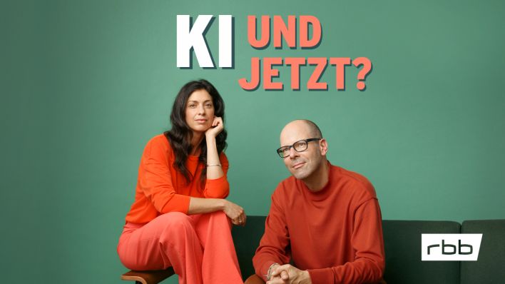 Cover zum Podcast "KI – und jetzt?" (Bild: rbb/Stefan Wieland)