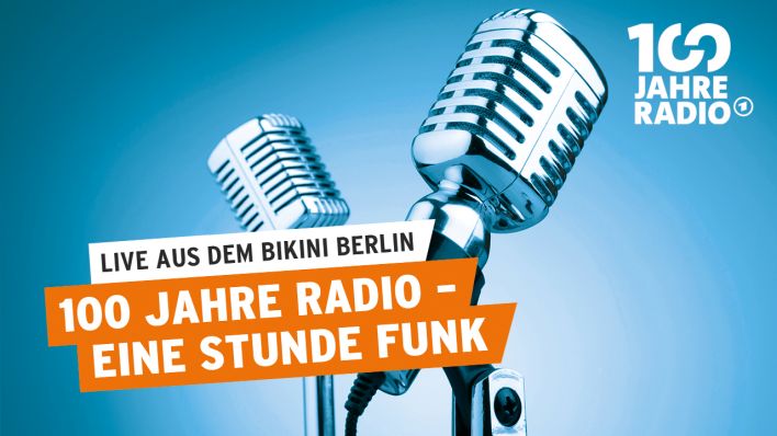 Grafik "100 Jahre Radio - eine Stunde Funk" (Bild: rbb/Colourbox)