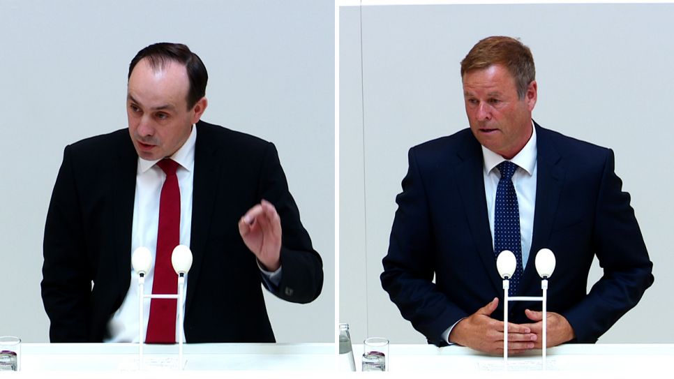 KI Ingo Senftleben (CDU) vs. Christian Görke (Die Linke)