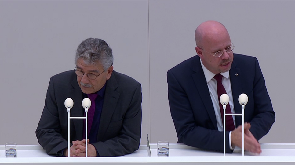 Helmut Barthel (SPD) vs. Andreas Kalbitz (AfD)